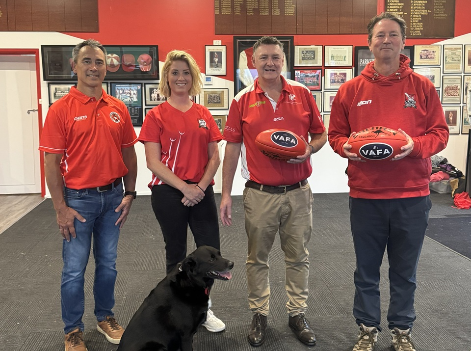 Pitcher Park Club representatives 