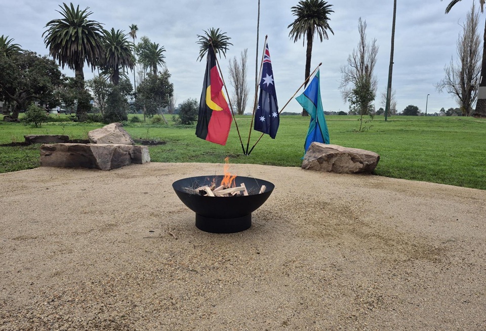 First Peoples Yarning Circle at Lakeside Stadium