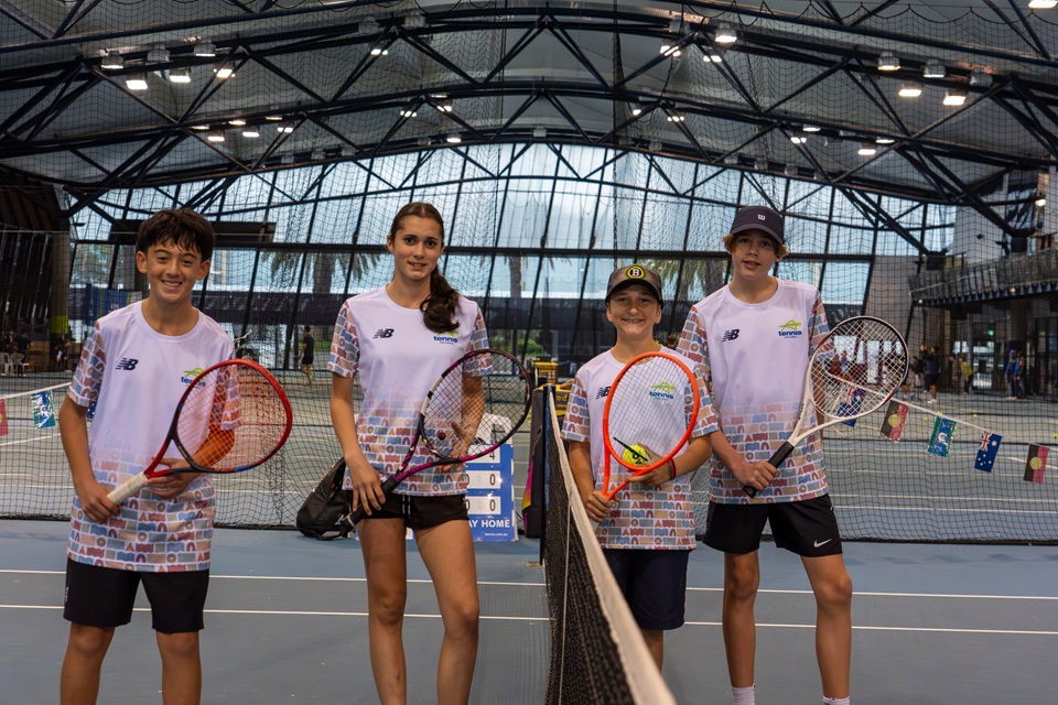 2026 Victorian Indigenous Tennis Carnival participants