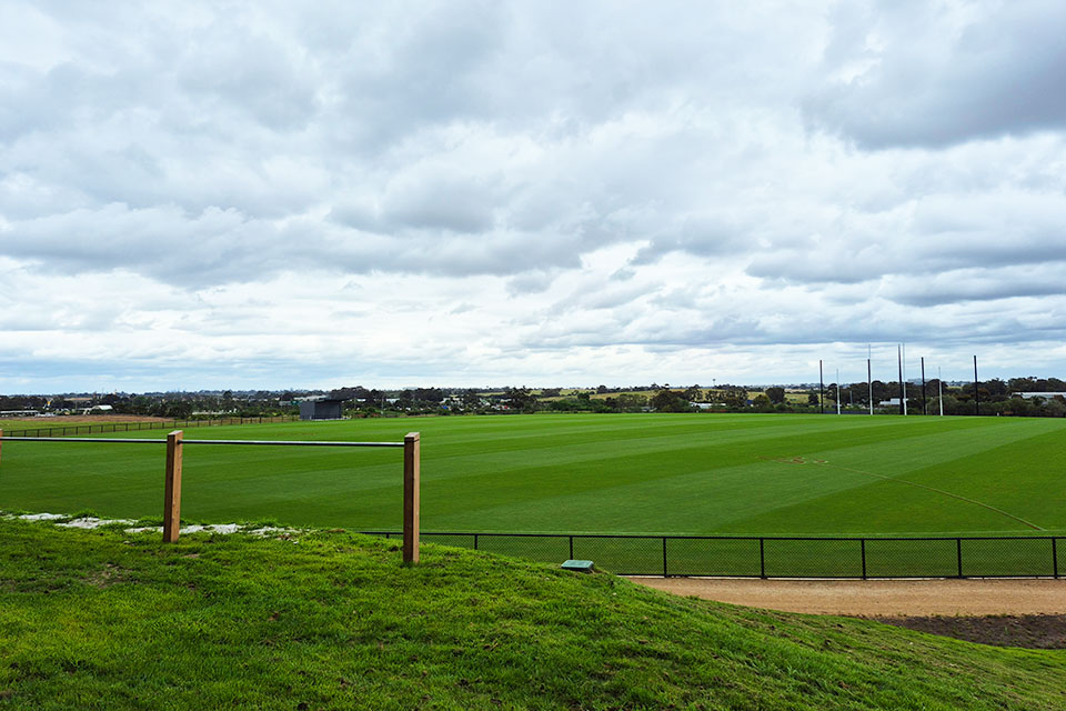 The oval at the Kennedy Centre.