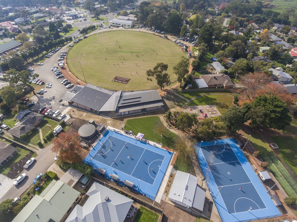 Wandin North Reserve aerial shot