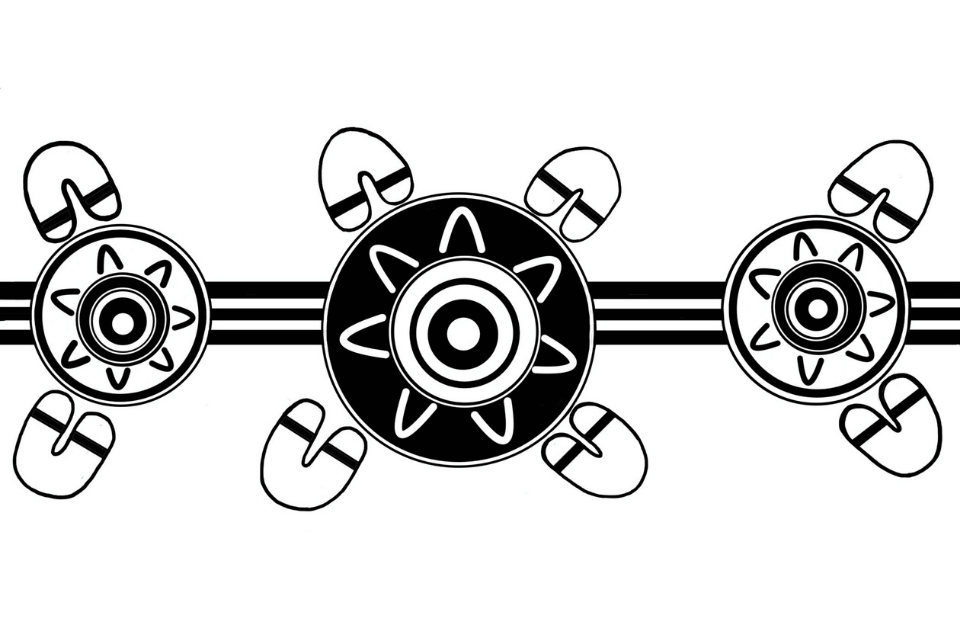 Gunaikurnai artwork 