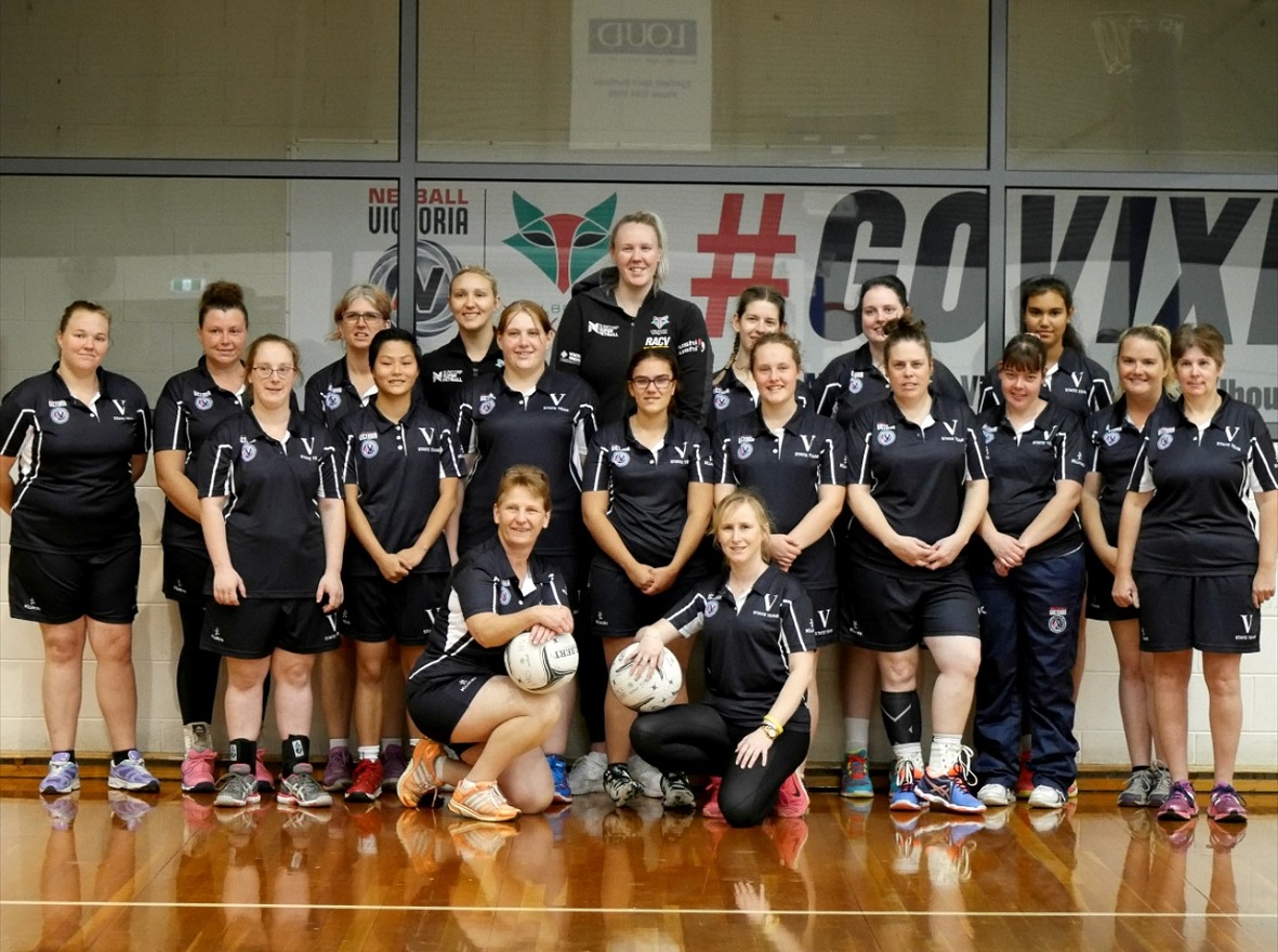 Victorian all-abilities netball squad 